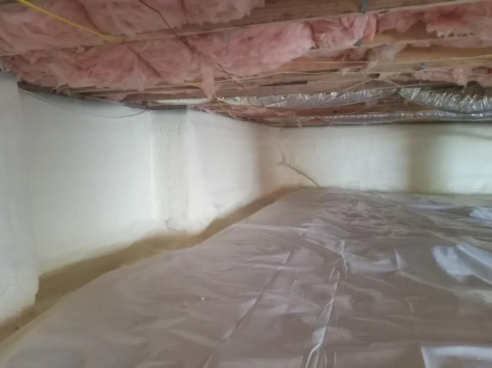 Crawl space encapsulation with closed-cell spray foam for Spray Foam Roofing in Avondale